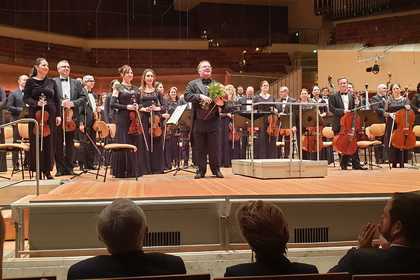 По случай 60-ата годишнина на Българския културен институт в Берлин се състоя празничен концерт на Софийската филхармония в Голямата зала на Берлинската филхармония